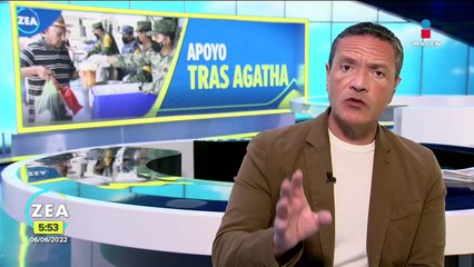 Ejército instala cocina comunitaria para afectados por "Agatha" en Pochutla