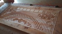 Very nice and high quality wooden door design has been carefully made by CNC machine
