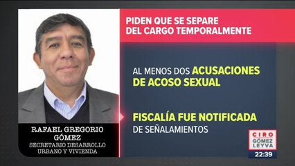 Separan temporalmente de su cargo a funcionario de CDMX por denuncias de acoso sexual