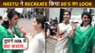 Neetu Kapoor Recreates 80's Look, Praises Nora Fatehi For Her IIFA's Performance,Both Ace Saree Look