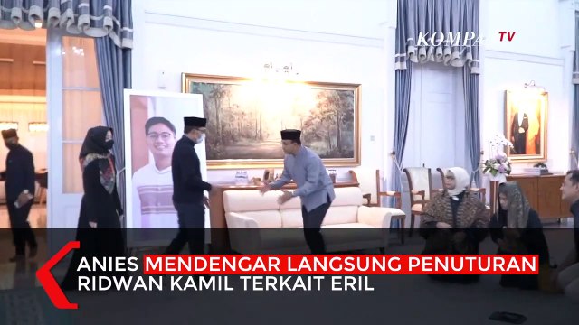 Momen Anies Baswedan Temui Ridwan Kamil, Sampaikan Doa Untuk Eril