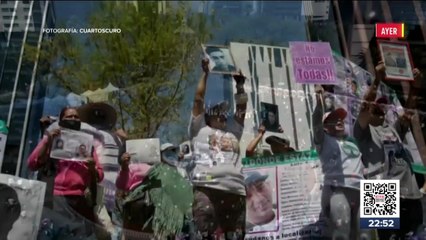 Скачать видео: Familiares exigen que la Glorieta de la Palma ahora se llame Glorieta de los Desparecidos