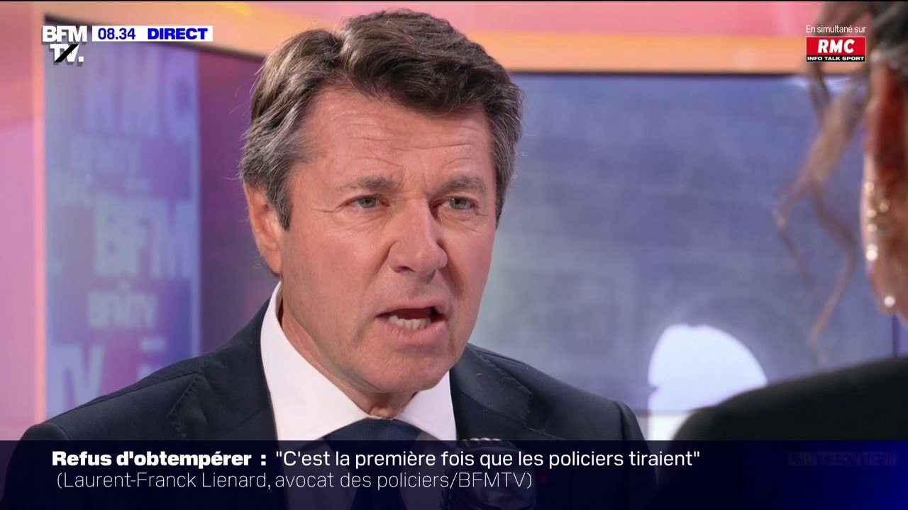"La police tue": pour Christian Estrosi, "il faut mettre Jean-Luc Mélenchon hors d'état de nuire"
