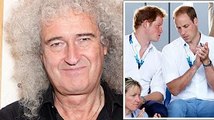 Brian May slammed Harry and William for acting like 'people trying to justify slavery'