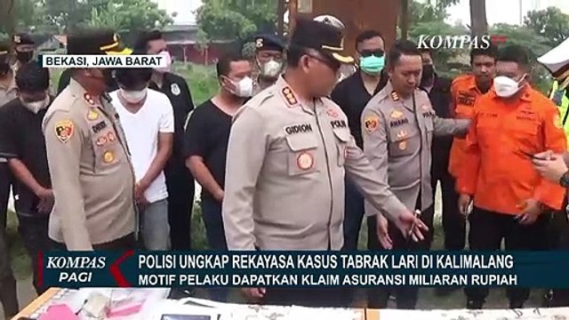 Ungkap Kasus Tabrak Lari di Kalimalang, Polisi : Rekayasa, Modus Pelaku untuk Klaim Asuransi