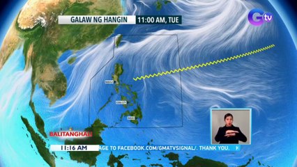Weather update as of 11:16 AM (June 07, 2022) | BT