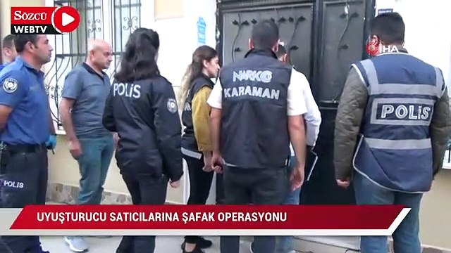 Uyuşturucu satıcılarına şafak operasyonu: 5 gözaltı
