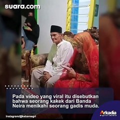 Bikin Jomblo Speechless! Heboh Kakek Diduga Nikahi Wanita Muda