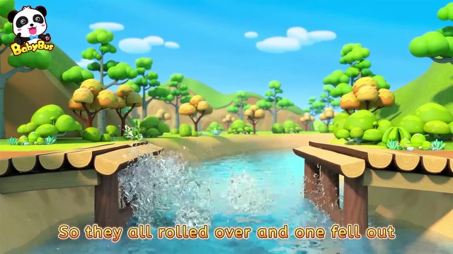 Ten on the Road | Canciones Infantiles en Inglés | Video Para Niños | BabyBus Español part 1