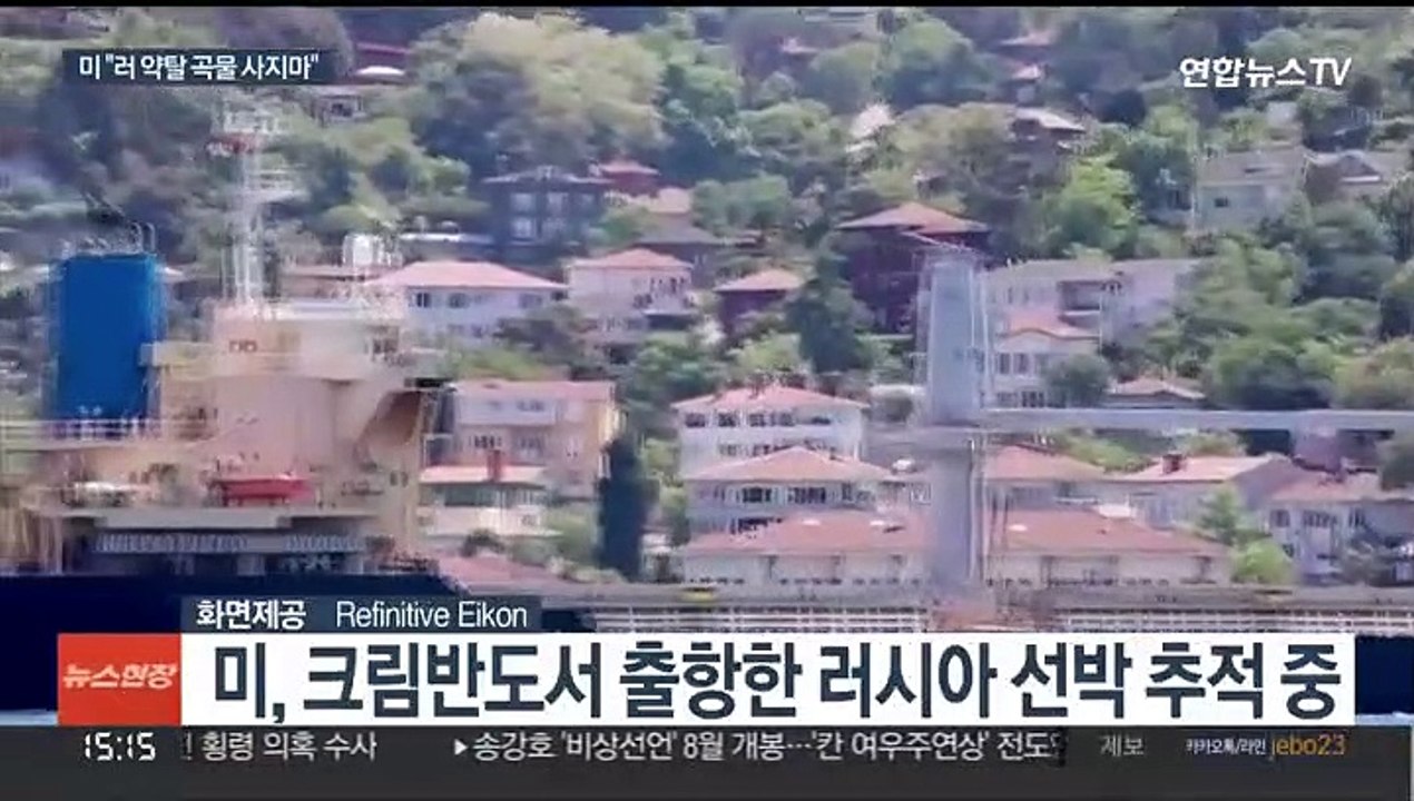 "러 약탈 곡물 사지 말라"…미국, 각국에 협조 요청