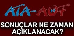 ATA AÖF sınav sonuçları ne zaman açıklanıyor? ATA AÖF sınav sonuçları 2022! ATA AÖF sınav sonuçları öğrenme ekranı