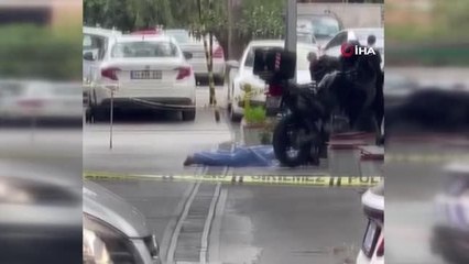 Bir gün önce eşyaları aşağı attığı balkondan sabah düşerek öldü... O anlar kamerada