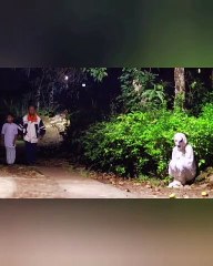 taichi master got fake ghost prank