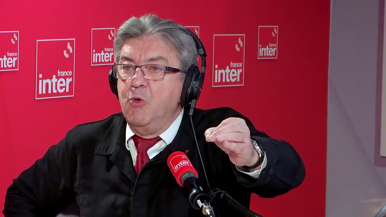 Jean-Luc Mélenchon s'emporte sur France Inter