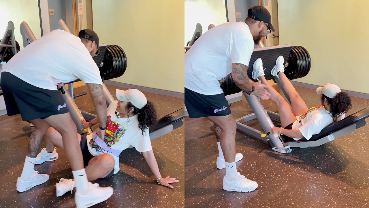 'No breaks, no excuses when you are dating a gym trainer'