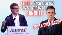 Feijóo (PP) vapulea a Sánchez (PSOE) y saca a la luz todas sus mentiras