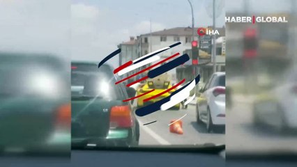 Milyonluk Ferrari yolda kalınca bakın ne yaptılar