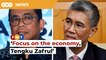 Focus on economy, not Kuala Selangor, Umno veep tells Tengku Zafrul