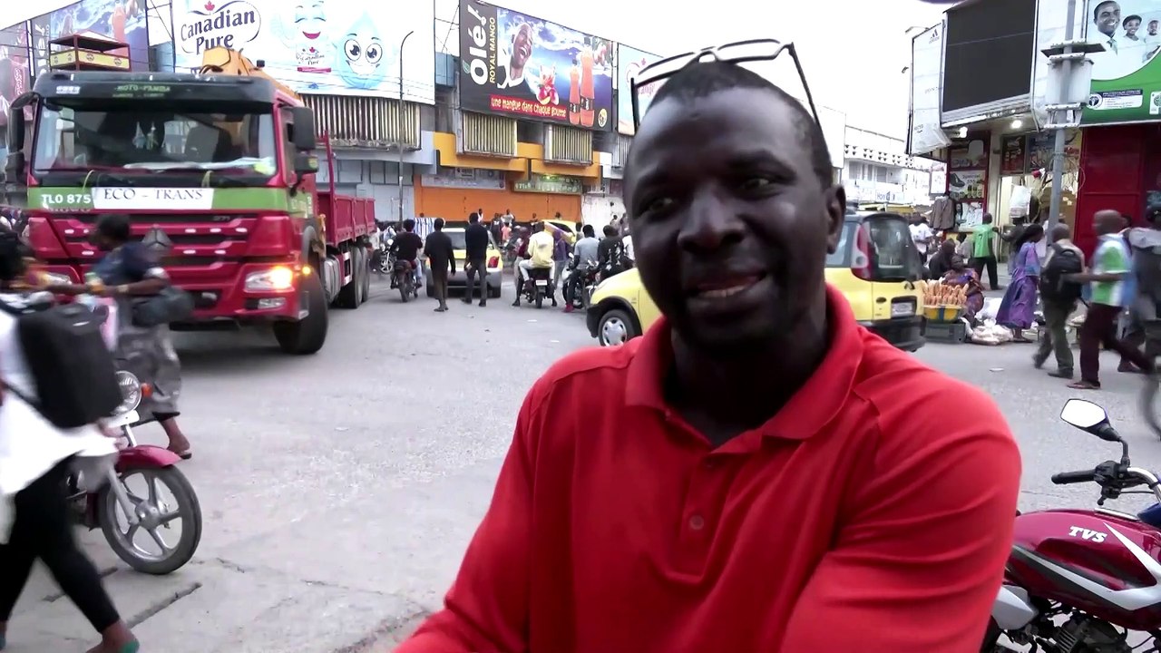 Congolese question Belgian king's visit