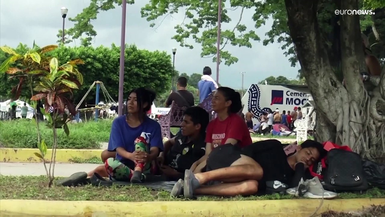 'Karawane' in Mexiko: Tausende Menschen auf der Flucht in die USA