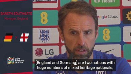 Germany solidarity 'important sign for everybody' - Southgate