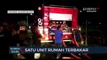 Di Duga Korsleting Listrik Satu Unit Rumah Terbakar