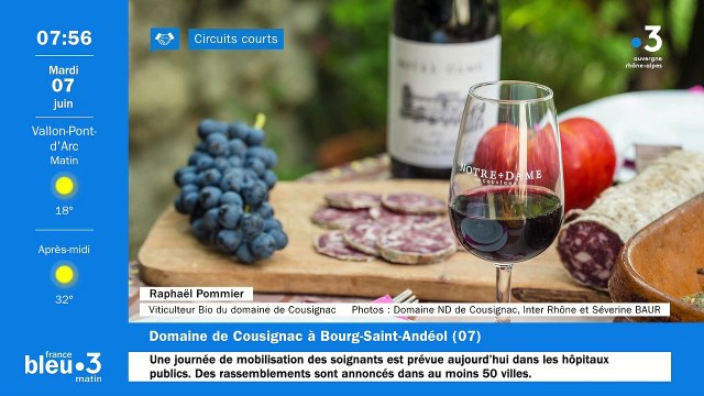 A Bourg-Saint-Andéol, un domaine Viticole Bio, un lieu pittoresque de villégiature et d'œnotourisme