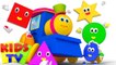 Five Little Shapes - Shape Song for Kids to Learn Shapes by Bob the Train