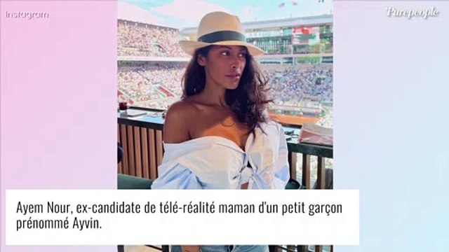 Ayem Nour sublime en maillot de bain à décolleté XXL : moment de détente avec son fils Ayvin