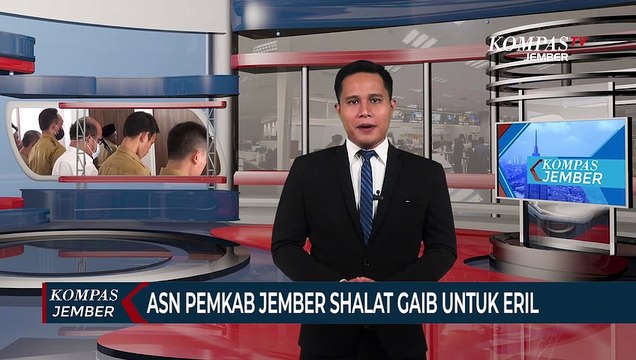 Pulunan ASN Pemkab Jember Shalat Gaib untuk Putra Ridwan Kamil,Eril