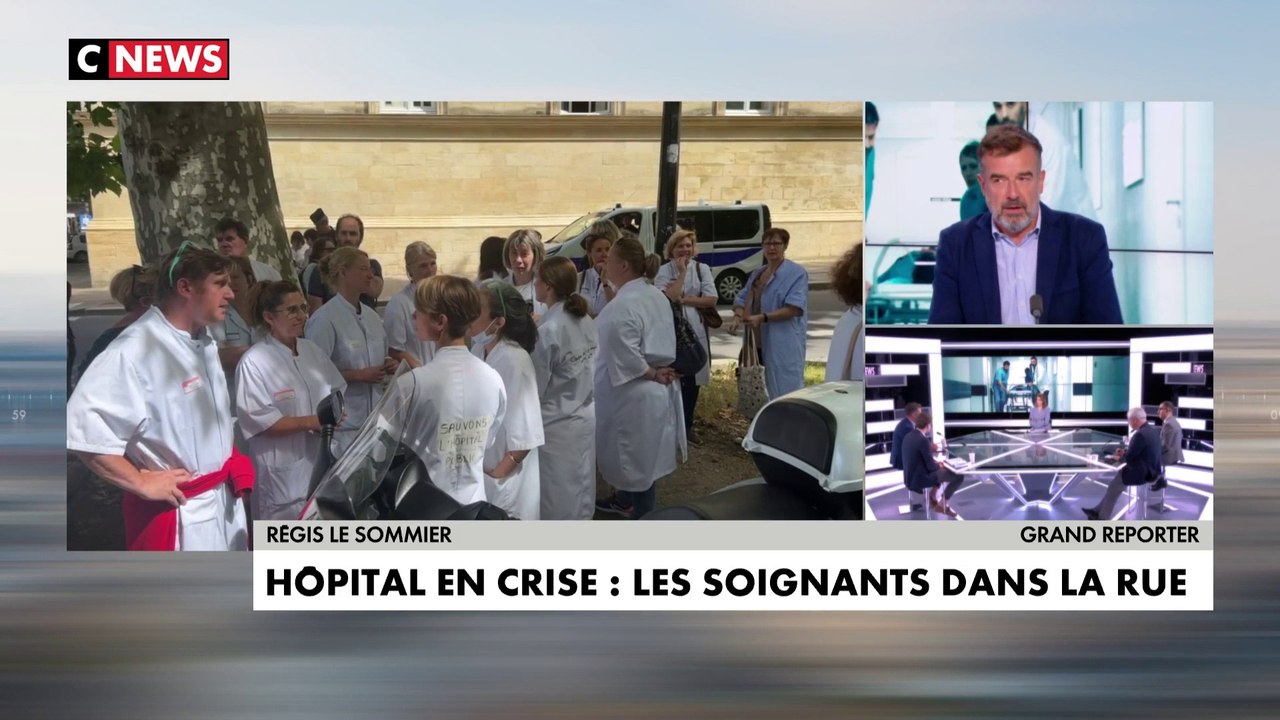 Régis Le Sommier : «L’hôpital est au bord de l’arrêt, après deux ans de Covid et les exploits de cette profession, ils sont quasiment considérés comme des moins que rien»