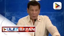 Pres. Duterte, hiniling kay President-elect Marcos, sa mga pulis, at sundalo na ituloy ang kampanya vs. iligal na droga