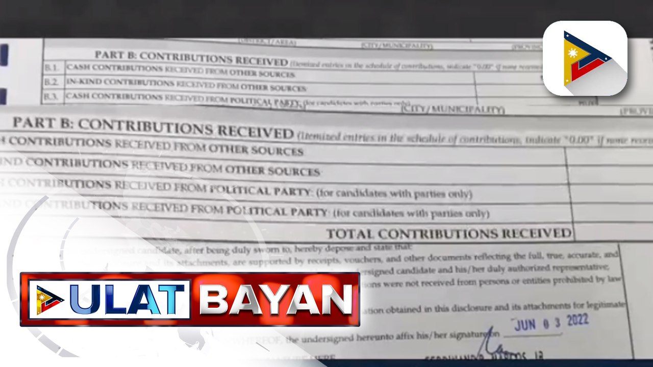 President-elect Bongbong Marcos, gumastos ng higit P623-M sa Hatol ng Bayan 2022 base sa kanyang inihaing SOCE sa Comelec