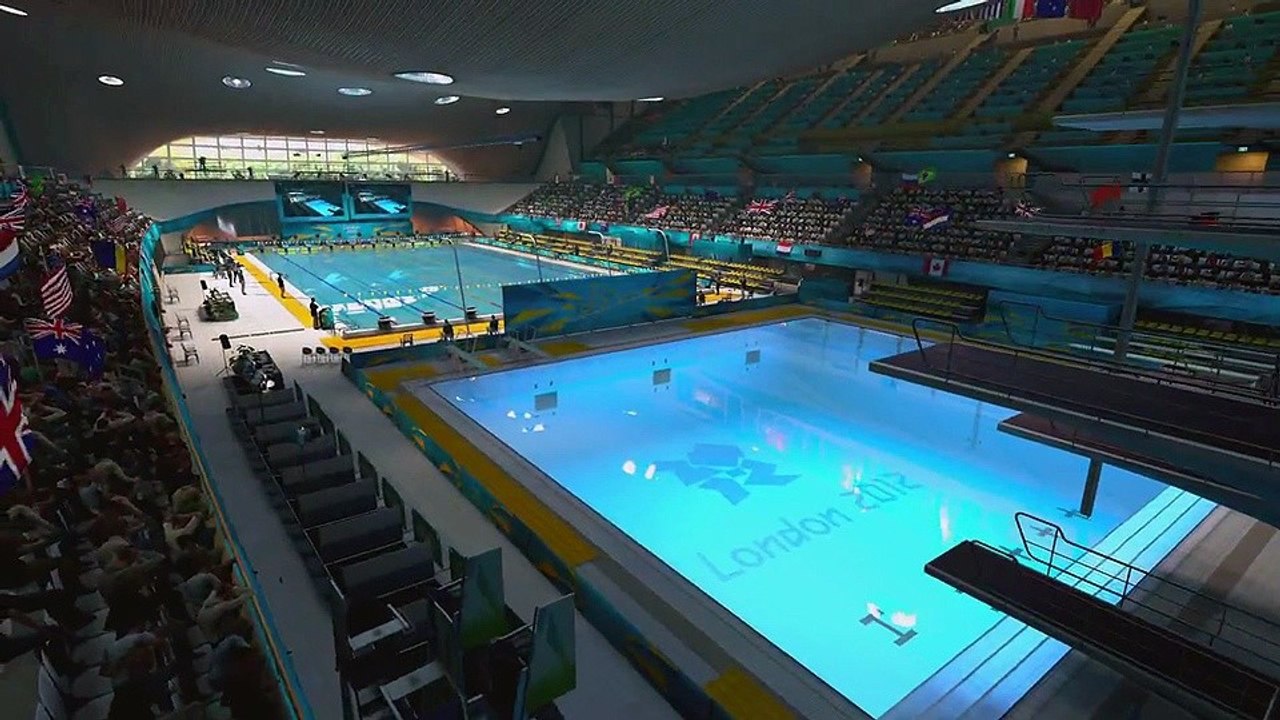 London 2012 - das offizielle videospiel der olympischen spiele - gameplay-trailer zeigt das wassersport-zentrum