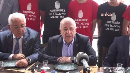 Zafer Partisi Genel Başkanı Özdağ, gazetecilerle bir araya geldi