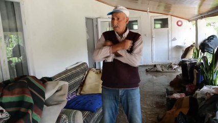Yeşildere köyündeki sel: Sular çekilince korkunç manzara çıktı