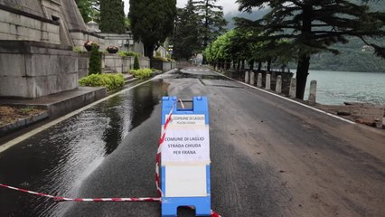 Maltempo: in 2 ore sul lago di Como la pioggia di 5 mesi