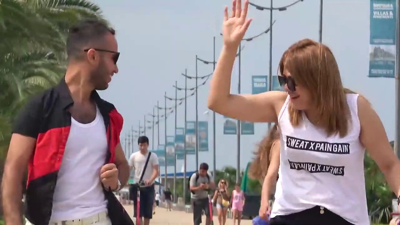 Funny Crazy Girl Prank Compilation On The BEACH  Best of Just For Laughs