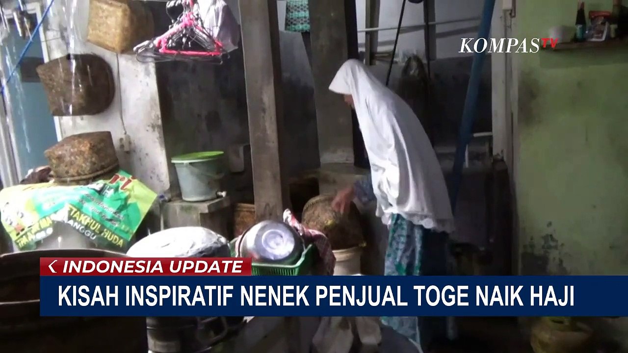 Menanti Sejak 10 Tahun, Nenek Penjual Toge Akhirnya Naik Haji