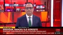 Son dakika... Erdoğan - Bahçeli görüşmesi sona erdi