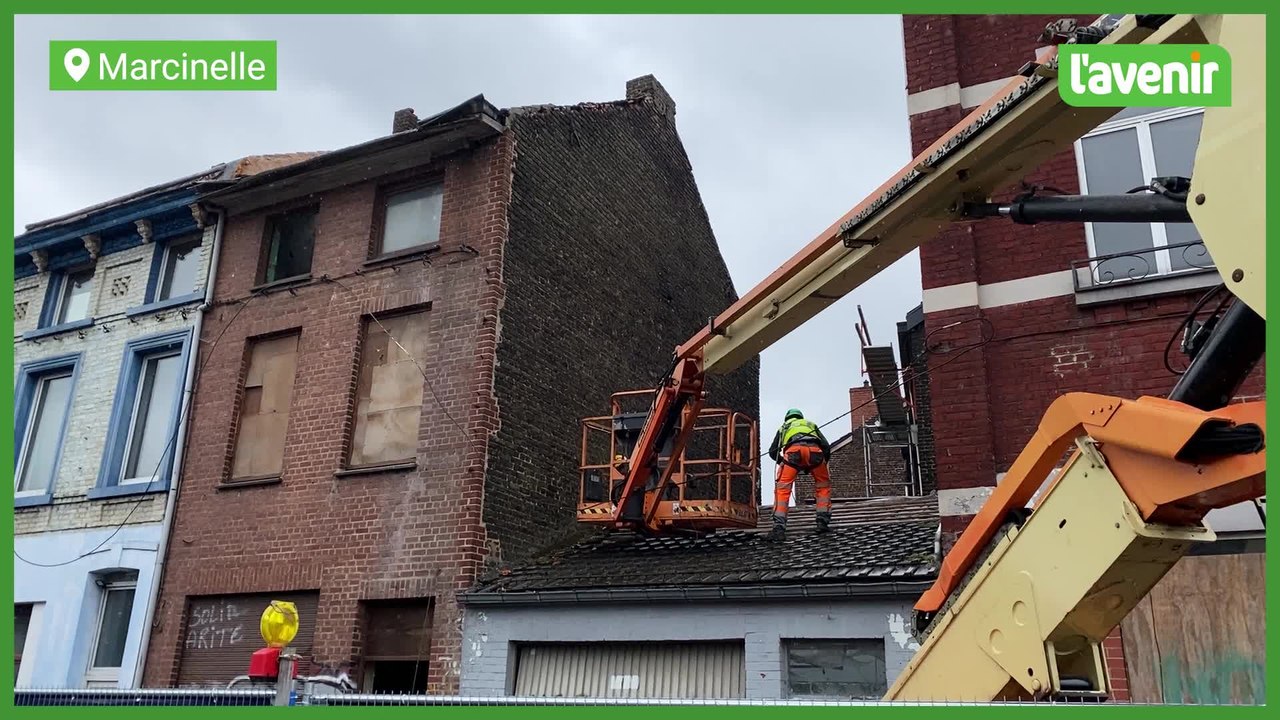 Marcinelle: la démolition de la maison de Marc Dutroux a débuté