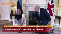 Johnson superó la moción de censura