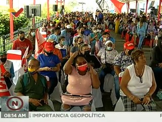 Activada Tribuna Antiimperialista en el casco histórico de Caracas en rechazo al bloqueo de EE.UU.