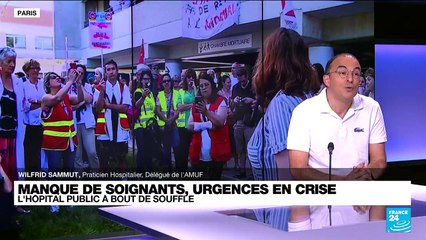 Mobilisation des soignants en France : "aucun service de l'hôpital public n'est épargné"