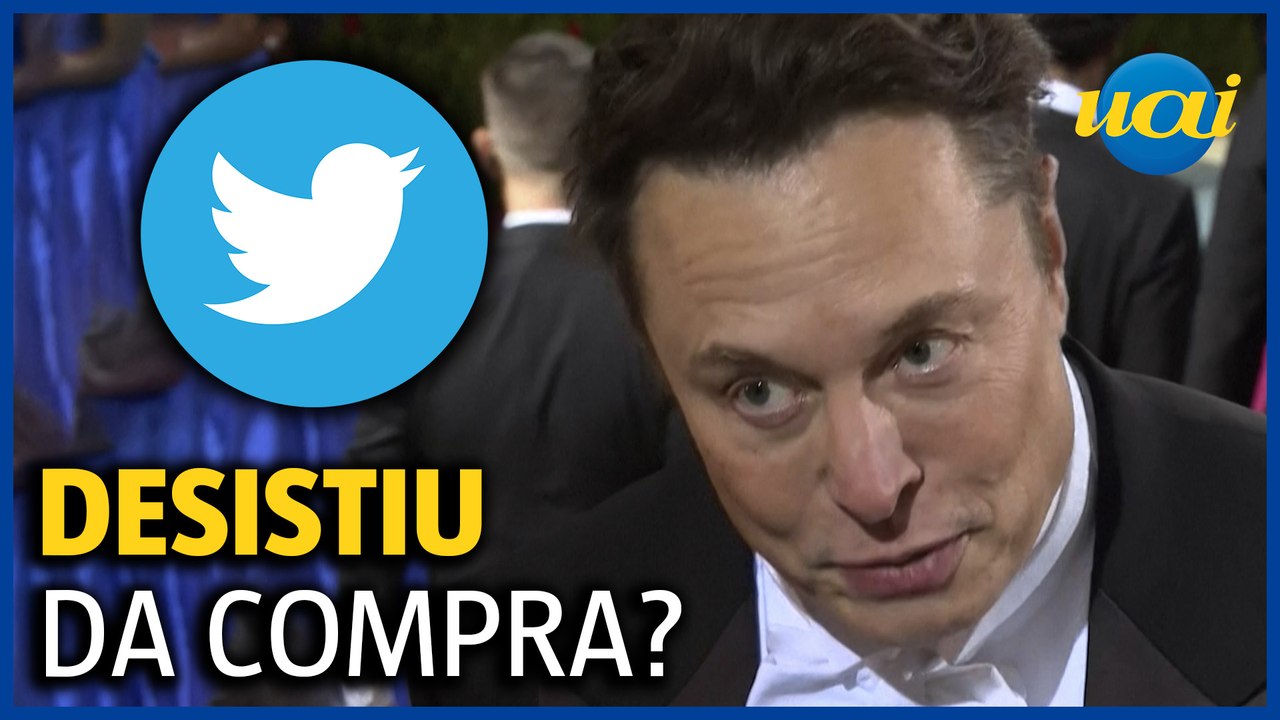 Musk volta a cogitar suspensão de compra do Twitter