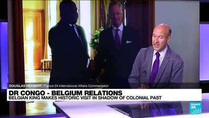 Belgian king makes historic visit in DR Congo