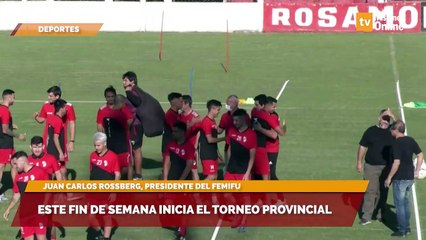 Este fin de semana inicia el torneo provincial
