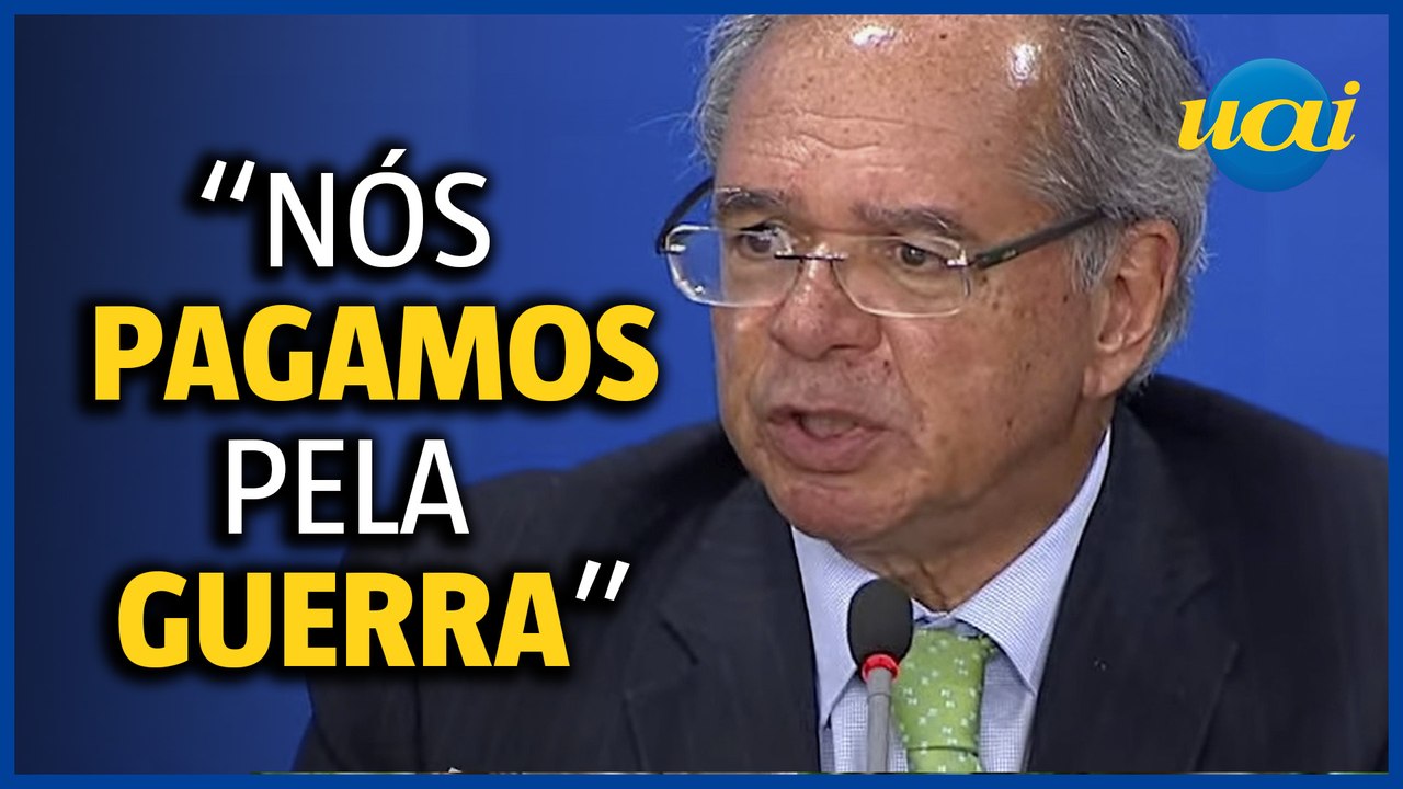 Guedes: Brasil enfrenta segunda guerra mundial