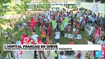 Hôpital français en grève : les personnels soignants à bout de souffle après la crise du Covid