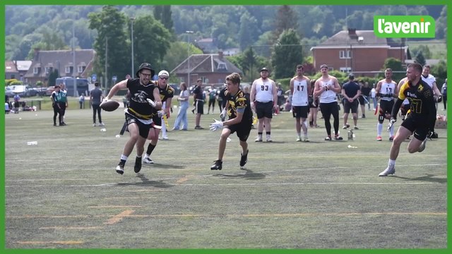 Andenne: le Flag, un dérivé du football américain